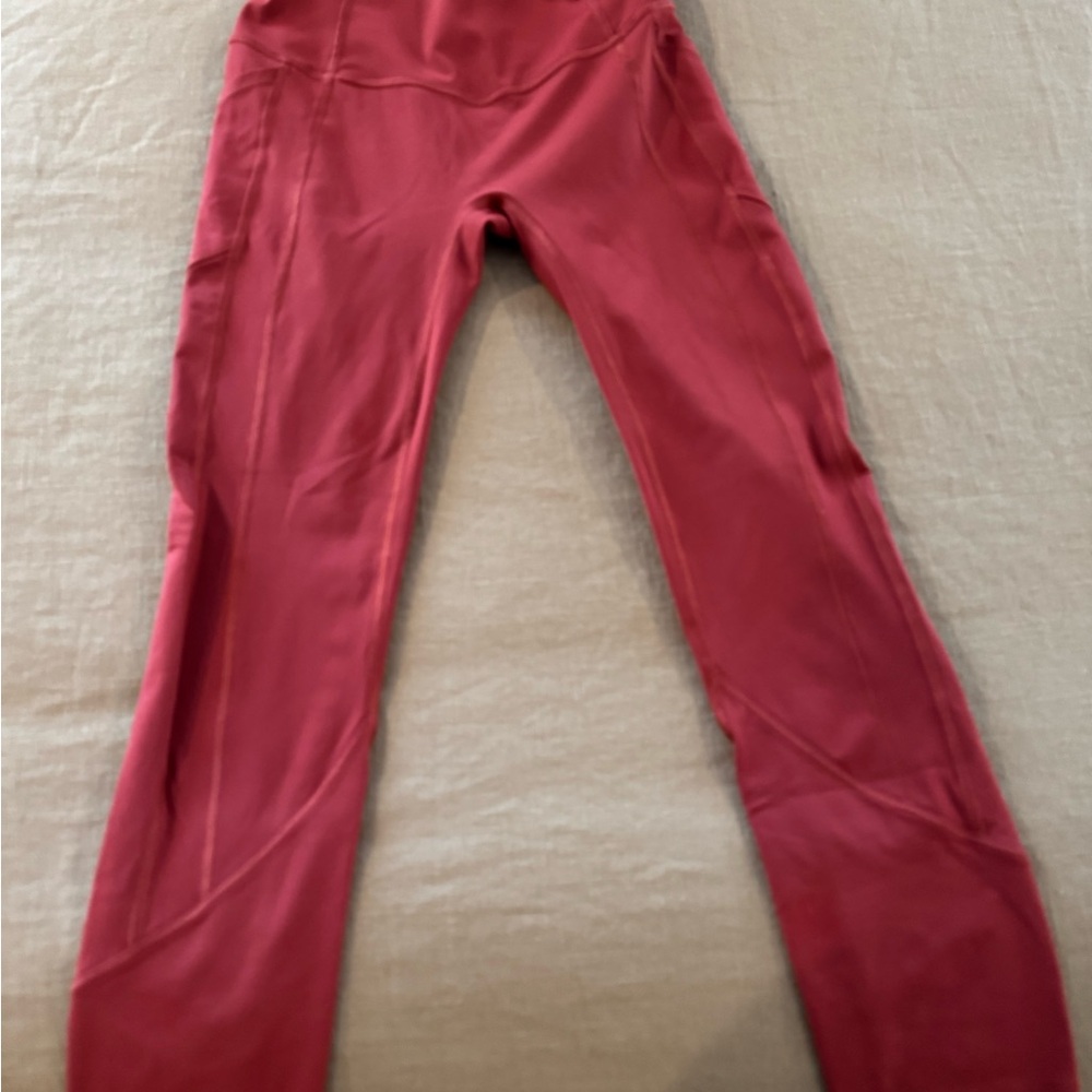 lululemon athletica Red Leggings